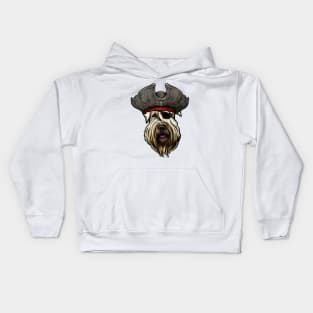 Soft Coated Wheaten Terrier Pirate Kids Hoodie